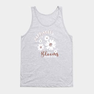 Happiness blooms Tank Top